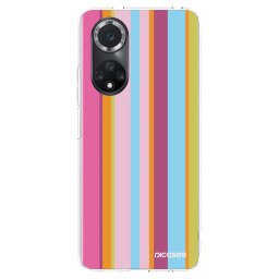 Átlátszó szilikon tok az alábbi mobiltelefonokra Huawei Nova 9 SE - Golden hour