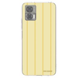 Átlátszó szilikon tok az alábbi mobiltelefonokra Motorola Edge 30 Neo - Liquid sunshine