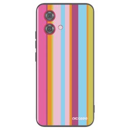 Fekete szilikon tok az alábbi mobiltelefonokra Motorola Moto G84 5G - Golden hour