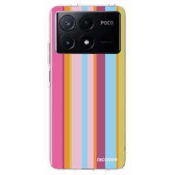 Átlátszó szilikon tok az alábbi mobiltelefonokra Xiaomi Poco X6 Pro - Golden hour