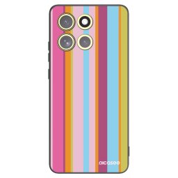 Fekete szilikon tok az alábbi mobiltelefonokra Motorola Moto G86 Power 5G - Golden hour