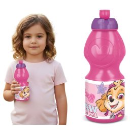 Mancs őrjárat pink Sport kulacs ivókupakkal 400 ml