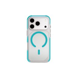 Uniq Combat Active Magclick Apple iPhone 17 Pro MagSafe tok, átlátszó-kék