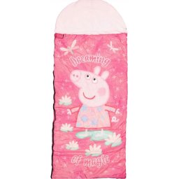 Gyermek hálózsák PEPPA MALAC 170x70 cm, rózsaszín