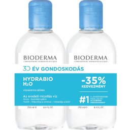 Bioderma Hydrabio H2O arc- és sminklemosó 250ml+250ml DUO PACK