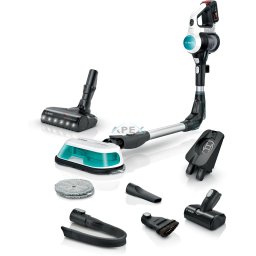 BOSCH BCS71HYG3 Akkumulátoros porszívó, Unlimited 7, ProHygienic Aqua Fehér
