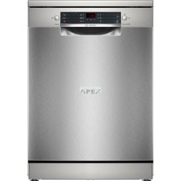 BOSCH SMS26AI01F Serie 2, Szabadonálló mosogatógép, 60 cm, Ujjlenyomatmentes, szálcsiszolt SMS26AI01F