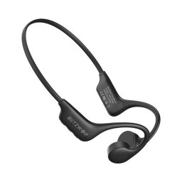 BlitzWolf BW-BTS8 vezeték nélküli Bluetooth fülhallgató, csontvezető kialakítással, V5.3, 32GB, IPX8, fekete