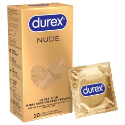 Durex Nude - vékony óvszer (10 db)