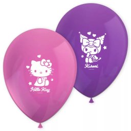 Hello Kitty léggömb, lufi 8 DARABOS 28 cm Nr1