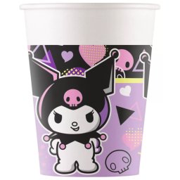 Hello Kitty Kuromi papírpohár, party pohár 8 DARABOS, 200 ml FSC Nr3