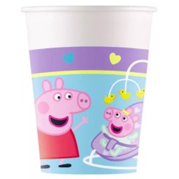 Peppa papírpohár, party pohár 8 DARABOS, 200 ml FSC Nr5