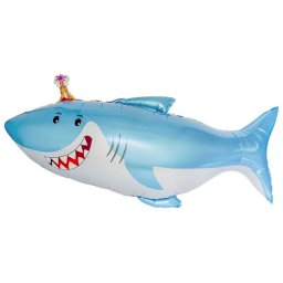 Cápa fólia léggömb, lufi 57 cm