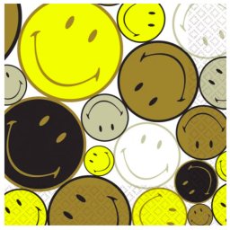 Emoji Smiley Originals szalvéta 16 DARABOS, 33x33 cm Nr1