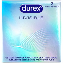 Durex Invisible Ultra Thin - extra vkony vszer 3 db