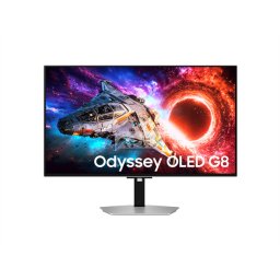 SAMSUNG Odyssey OLED G8 4K 240Hz Gaming Monitor 32", 3840x2160, 16:9, 300cd/m2, 0,03ms, 1xDP/2xHDMI/1xUSB-C/2xUSB-A