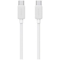 Kábel USAMS KY sorozat US-SJ696 60W USB-C USB-C-re 2m fehér
