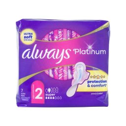 Always Platinum Super egészségügyi betét 7x
