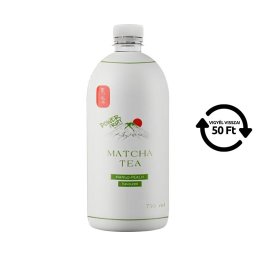 Power Fruit Mangó-őszibarack ízű matcha tea ital VIGYÉL VISSZA flakonban 750ml