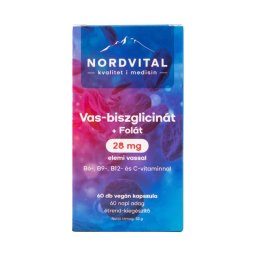 Nordvital Vas-biszglicinát kapszula 60x