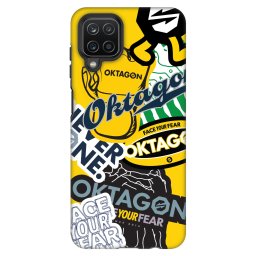 Fashion Case Samsung Galaxy A12 A125F - OKTAGON - Logo Archive