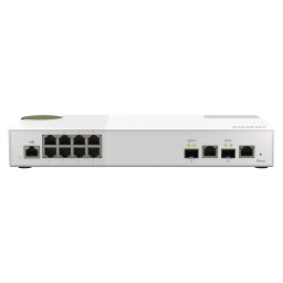 QNAP menedzselt switch QSW-M2108-2C (8x 2.5GbE RJ45 és 2x kombinált 10GbE SFP /RJ-45)