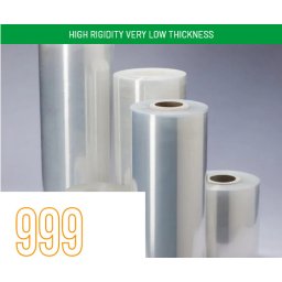 Sztreccsfólia HighQ-999 420mm/600m, 9my előnyújtott cséve nélküli