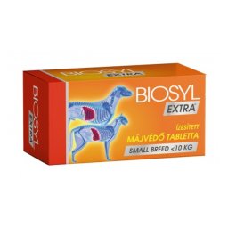 Biosyl Extra ízesített májvédő tabletta - Small Breed 30 tabletta