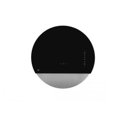 Ciarko Design ECLIPSE szürke / fekete fali páraelszívó