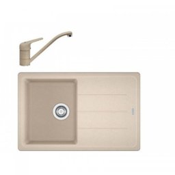 FRANKE SZETT BASIS BFG 611-78 avena Fragranit mosogató + Novara Plus csappal