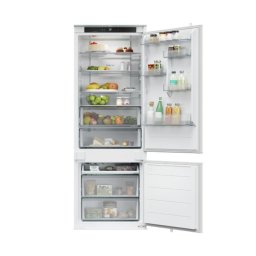 Kluge beépíthető kombi hűtőszekrény alul fagyasztóval, NoFrost, 281L/101L