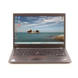 Lenovo ThinkPad T490s felújított laptop i5-8265U 16GB RAM 256SSD 14" FHD Touch WIN11