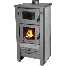 Kályha Pro TAURUS Ceramic, szürke, 12 kW, 120 mm, sütővel