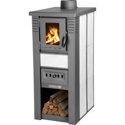 Kályha Pro LAVA Ceramic, fehér, 6,5 kW, 120 mm
