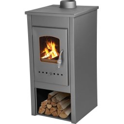 Kályha Thalia Nera Lite, szürke, 5,4 KW