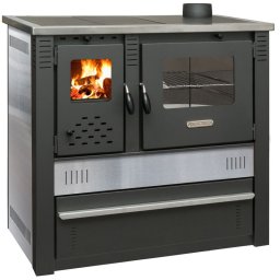Tűzhely Pro PANONIA INOX, jobb oldali kivezetés