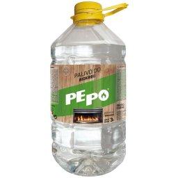 Üzemanyag PE-PO(R), bioetanol kandallóhoz, 3000 ml, bioüzemanyag, bioetanol, bioalkohol kandallóhoz
