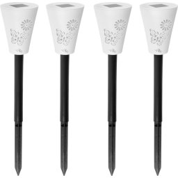 Lámpa Strend Pro Sargas, 7x35 cm, napelemes, 2x LED, AAA, csomag 4 db