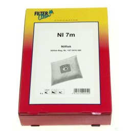 Nilfisk Power porszívó porzsák 4 db-os (128389187) - utángyártott