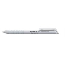 STAEDTLER Jelölőkréta adagoló, mindenre író, lemosható (omnichrom), STAEDTLER "Lumocolor 768", fehér