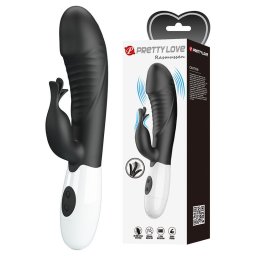 Pretty Love Rasmussen ketts stimulcis vibrtor - fekete