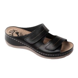 LEDI Anatomic Ni br papucs 434/10 fekete tpzras (39 mret)