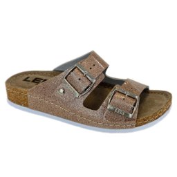 LEDI Anatomic Ni br papucs 92/GOL arany csatos (37 mret)