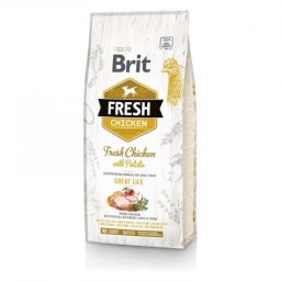 Brit Fresh Chicken with Potato Adult Great Life kutyatáp 12 kg