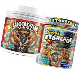 StoneAge Creatine Mono 300 g+Let's Get A Pump csomag