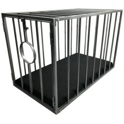Fm BDSM ketrec 61,5x111,5x65 cm prnval, eltvolthat tetvel, 150 kg-ig tmogatott