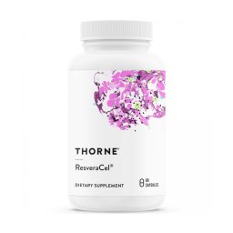 Thorne ResveraCel, egészséges öregedés, 60 db