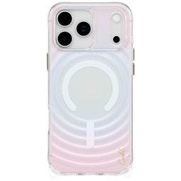UNIQ Coehl Vela tok iPhone 17 Pro Max mágneses töltés opál színben