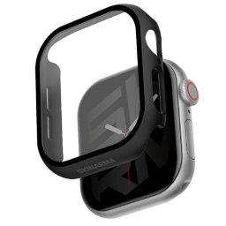 Skinarma Gado Apple Watch 11 / Watch 10 42mm tok, kijelzővédő felülettel, fekete