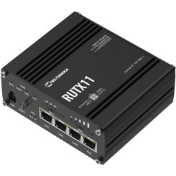 Teltonika RUTX11 3xGbE LAN 2xminiSIM 4G/LTE CAT6 Bluetooth Dual-Band 802.11ac Vezeték nélküli Gigabit ipari LTE router